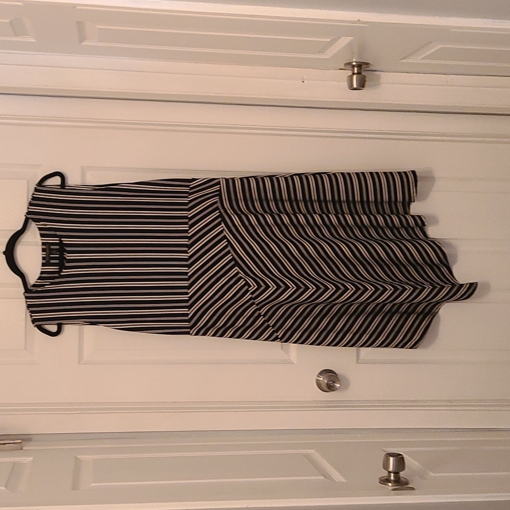 Asymmetrical midi dresd